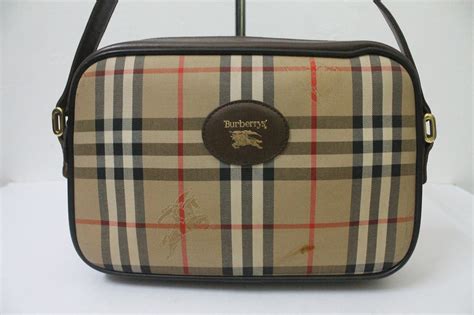 old style burberry bags|authentic vintage Burberry bag.